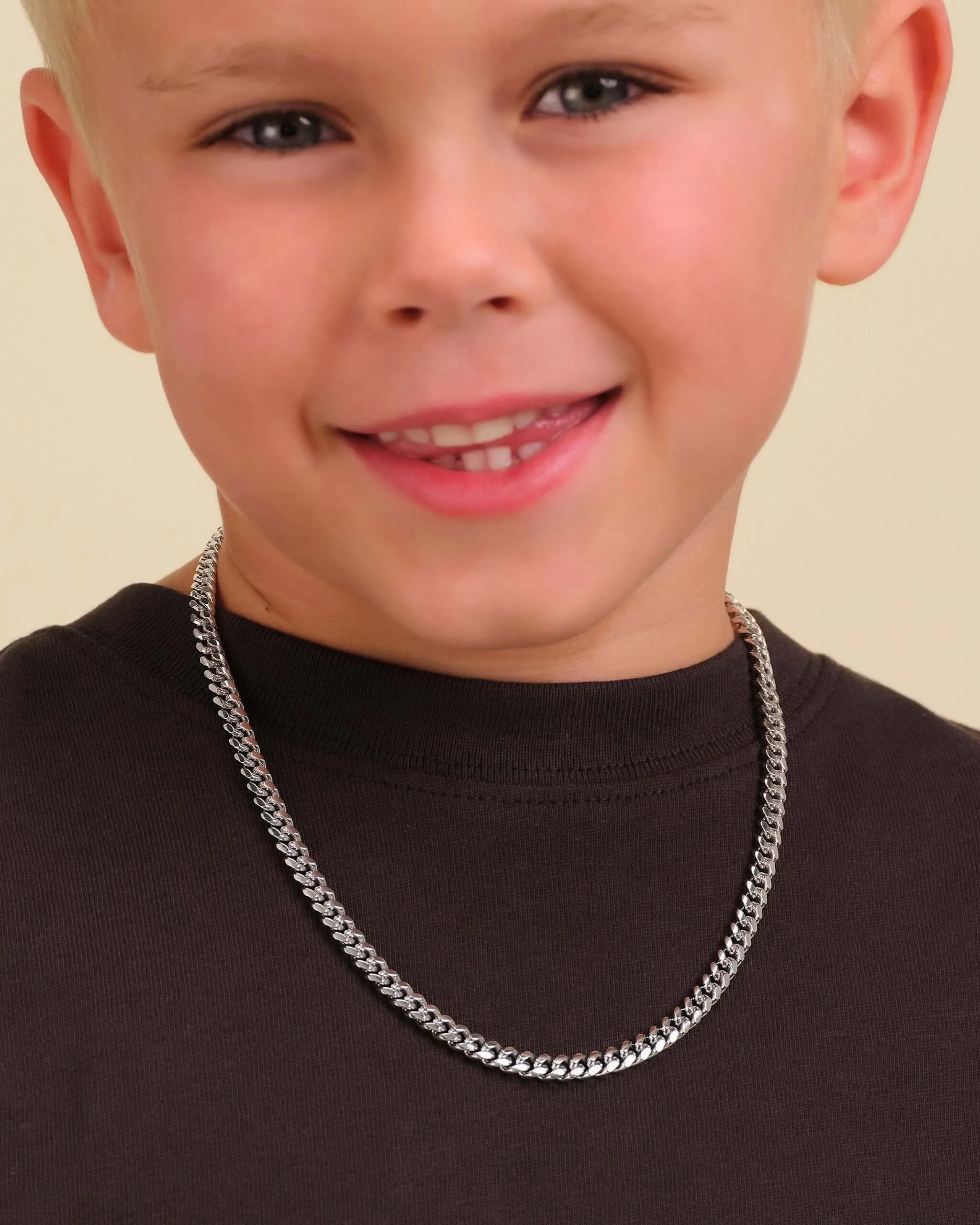 Youth Cuban Link Chain - 5mm